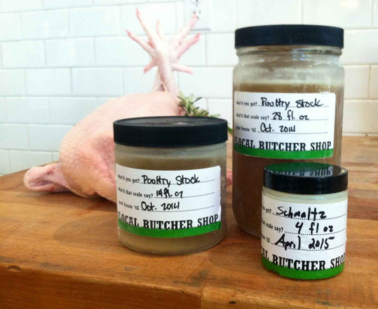 Stock and Schmaltz for your Matzoh Ball Soup