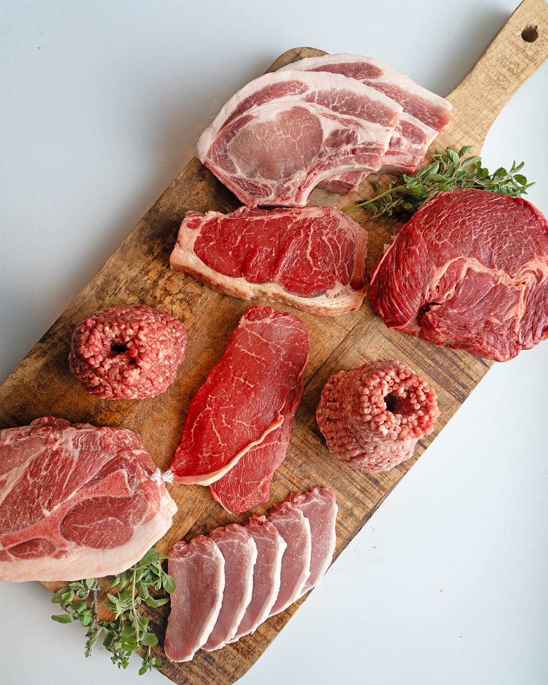 Small Butcher Basket - No Lamb