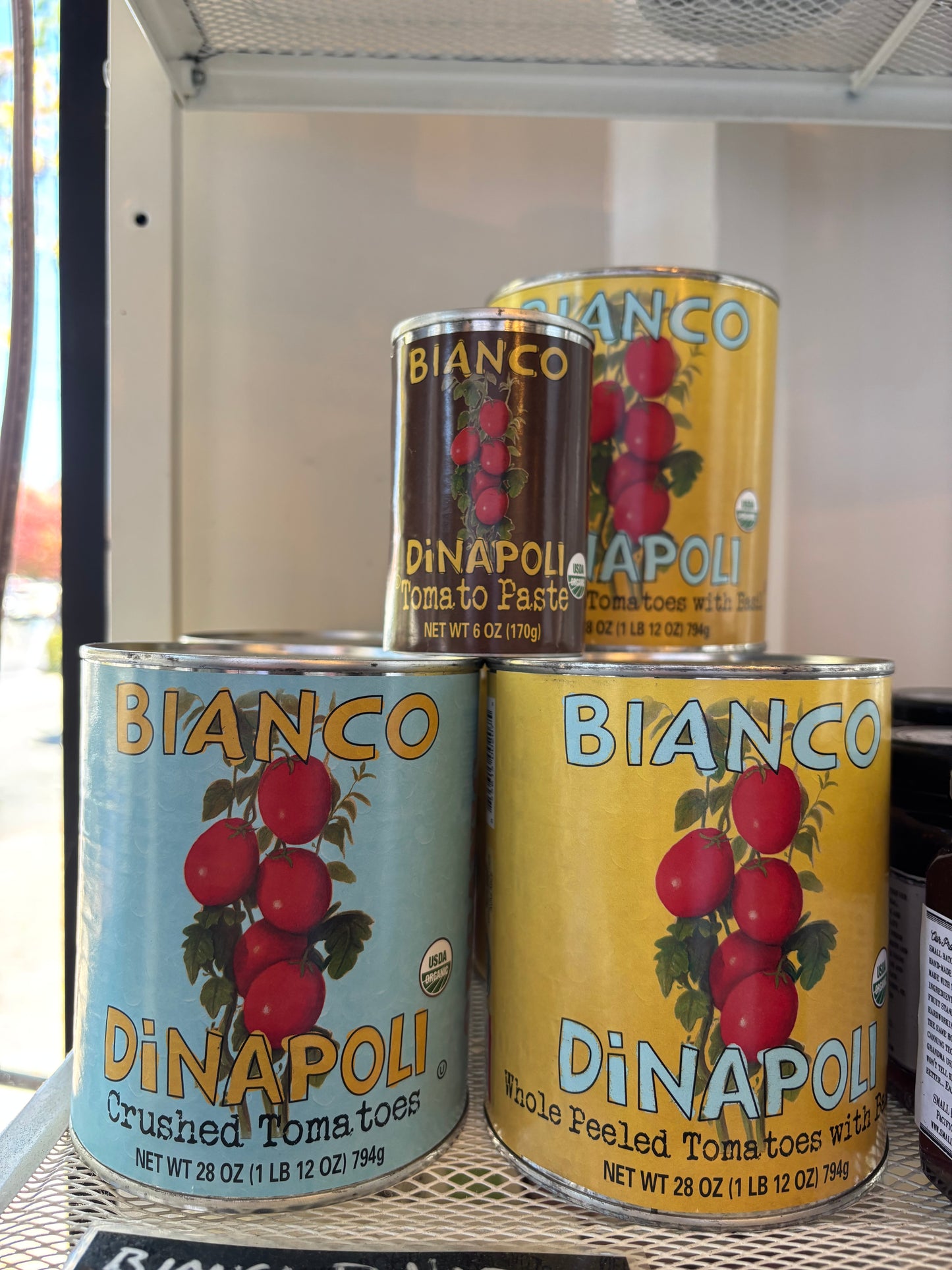 Crushed Tomatoes 28oz - Bianco DiNapoli