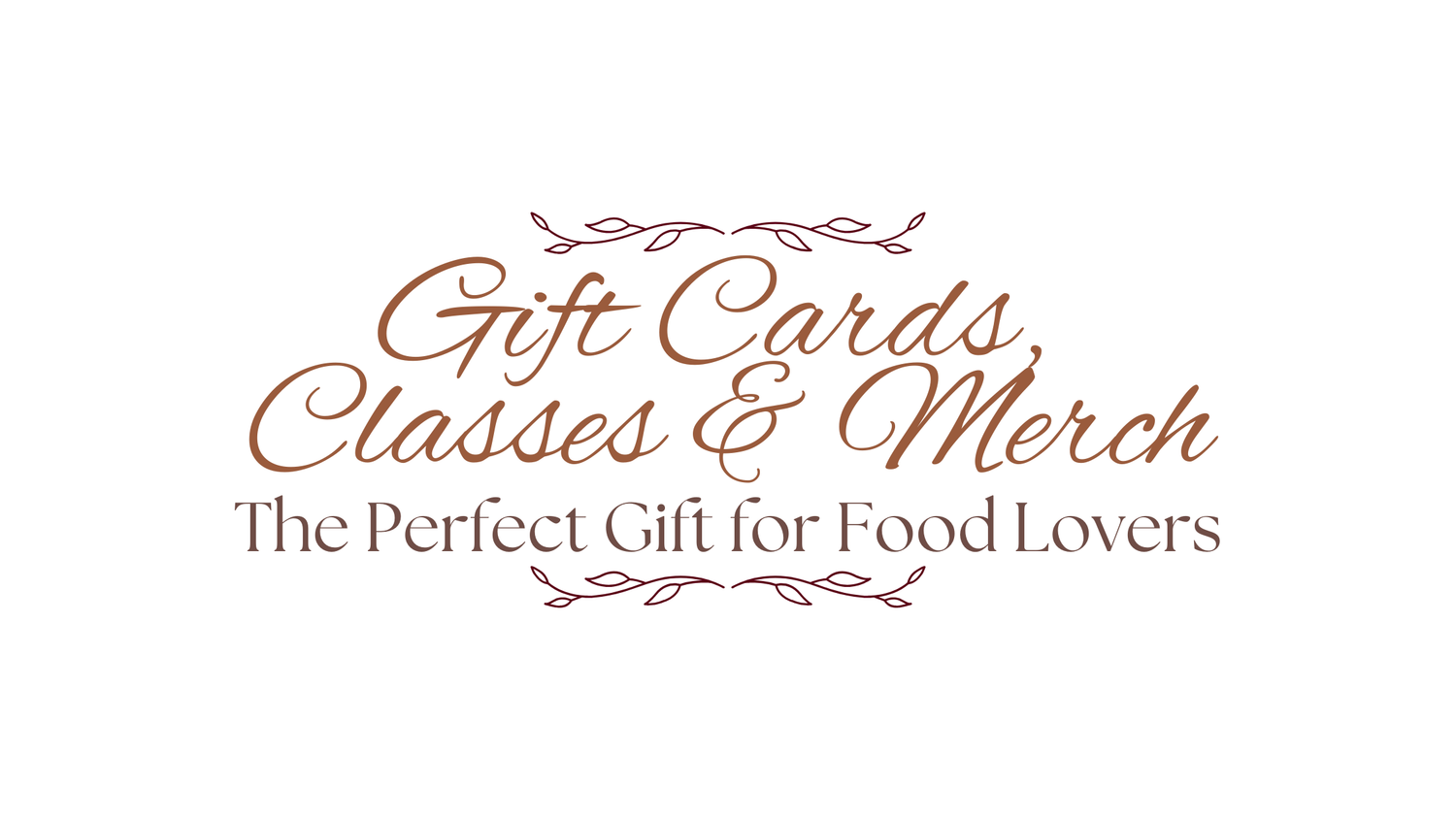 Gift Cards & Certificates