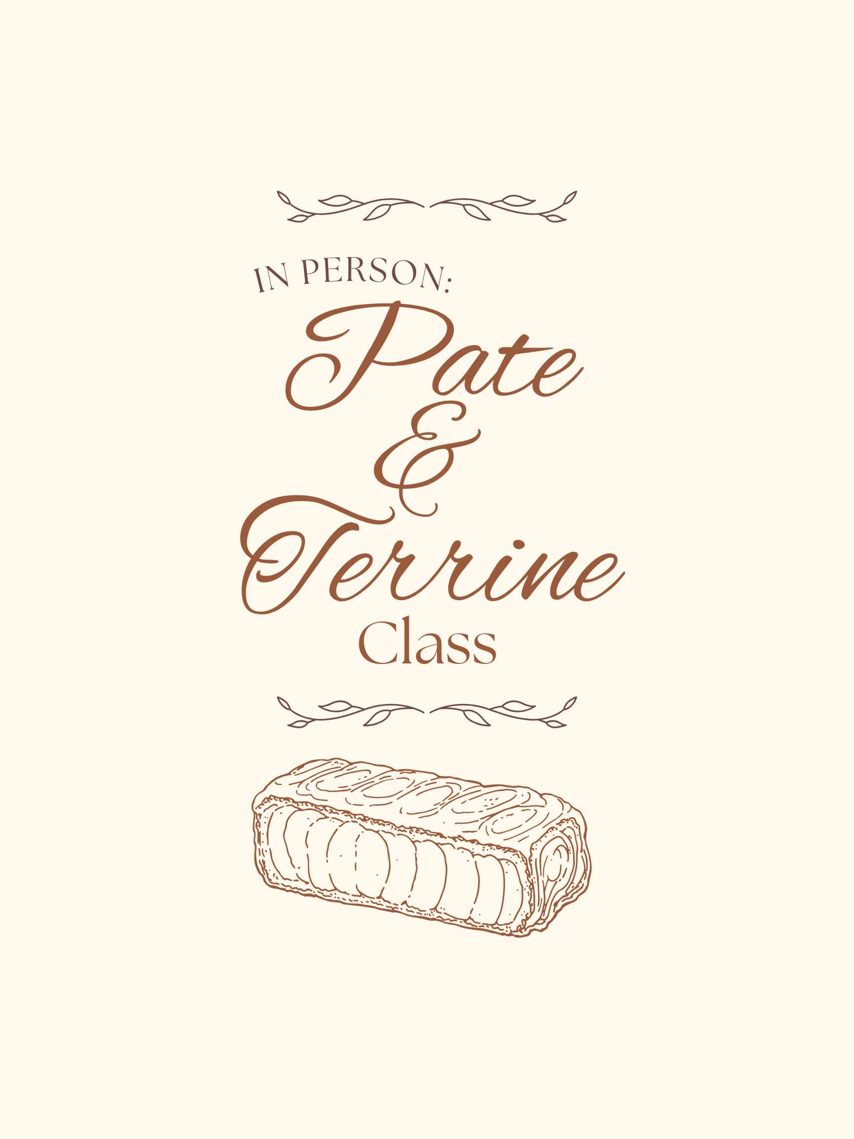 Pâté & Terrine Making Class - In Person
