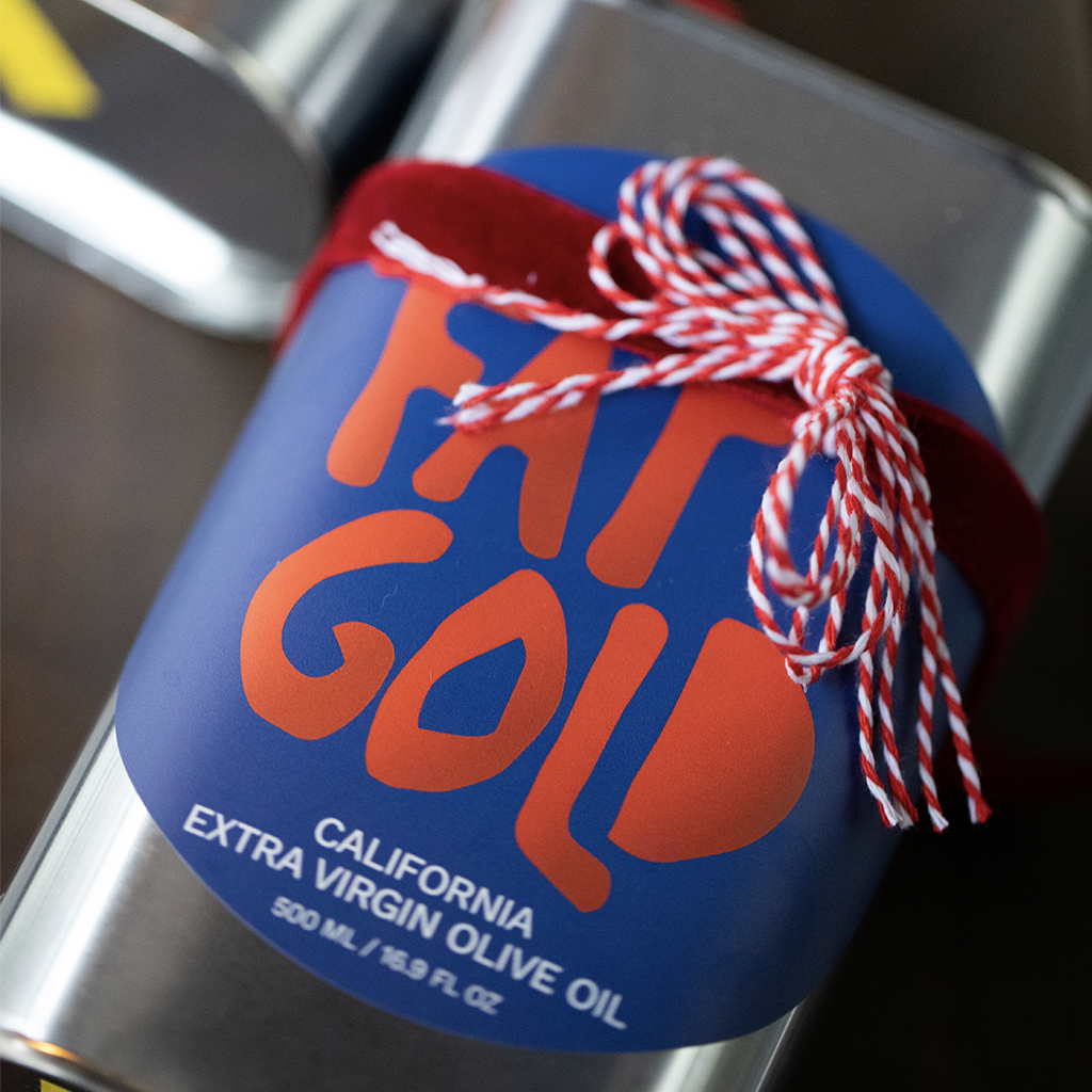 Fat Gold Blue EVOO