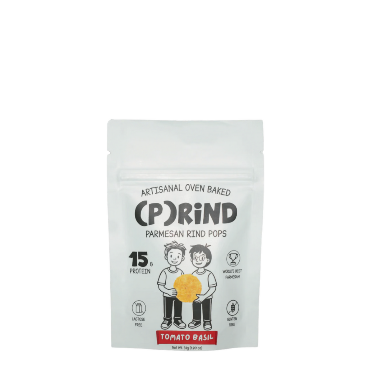M P Rind (P)RIND Tomato Basil 15g – The Local Butcher Shop
