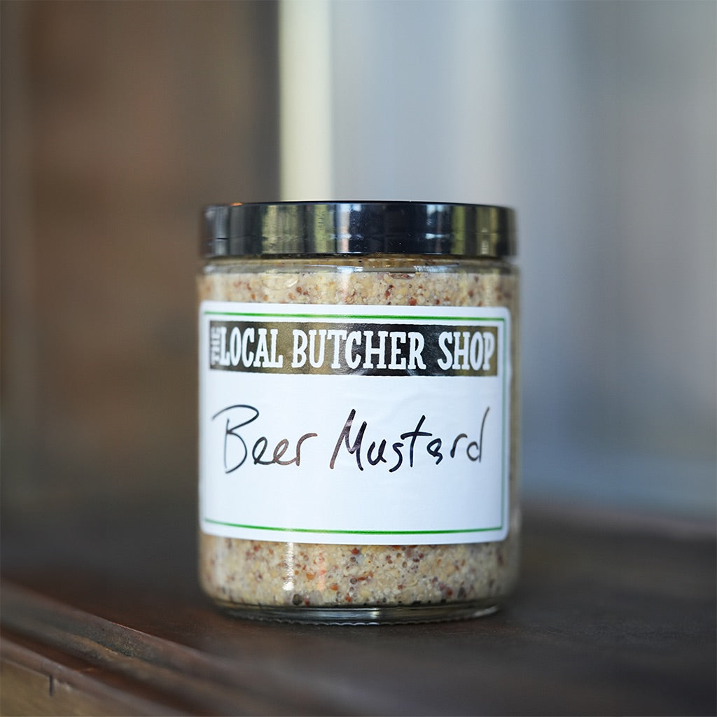 Local Mustard House-made beer mustard – The Local Butcher Shop