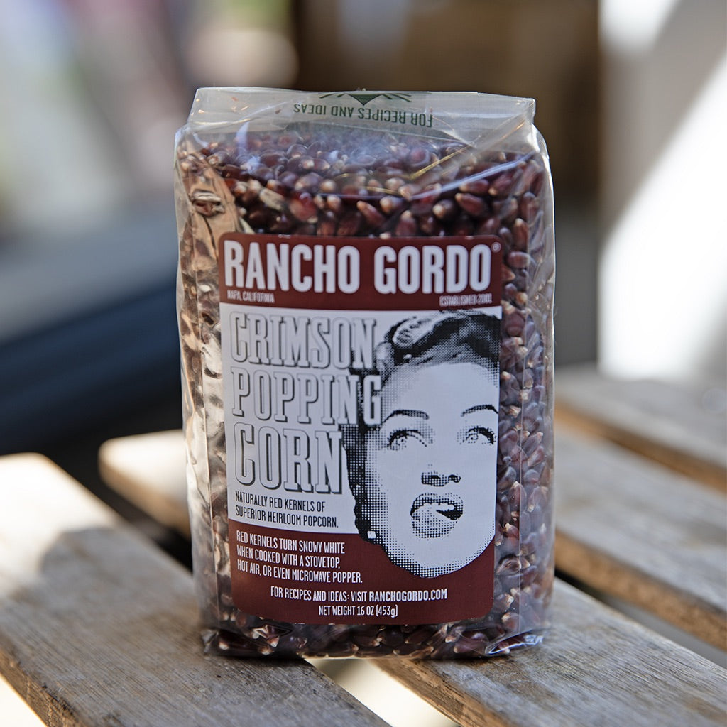 Rancho Gordo Crimson Pop Corn