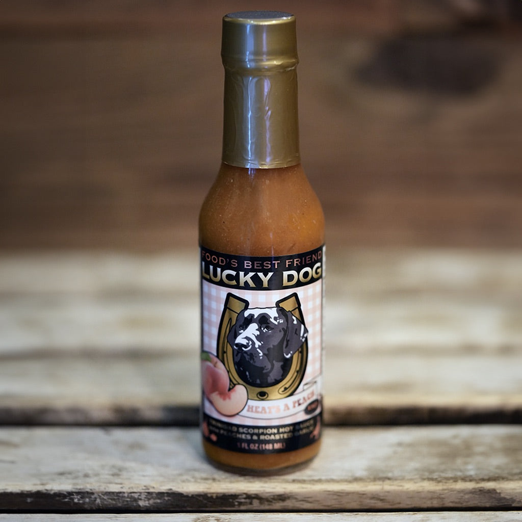 Lucky Dog Hot Sauce - Heat's a Peach