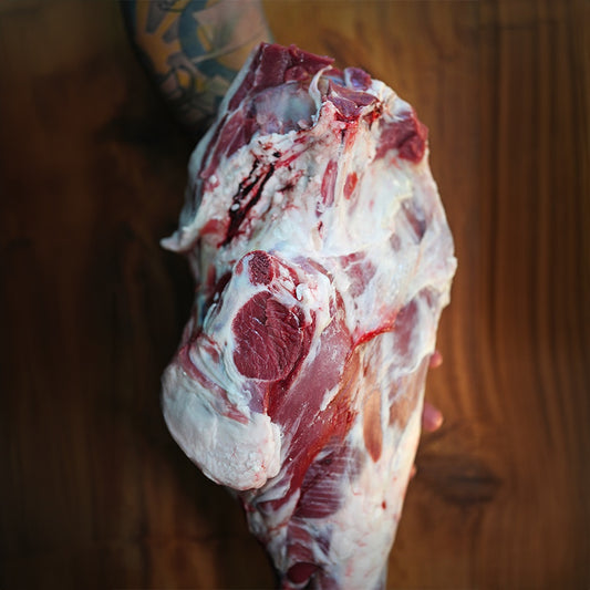 Holiday Lamb Leg Bone In - $21.5/ lb